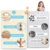 Quewoll Wooden Plush Toy Storage Organizer-6
