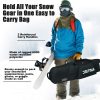 AUMTISC Snowboard Bags 65" Black Unpadded-5