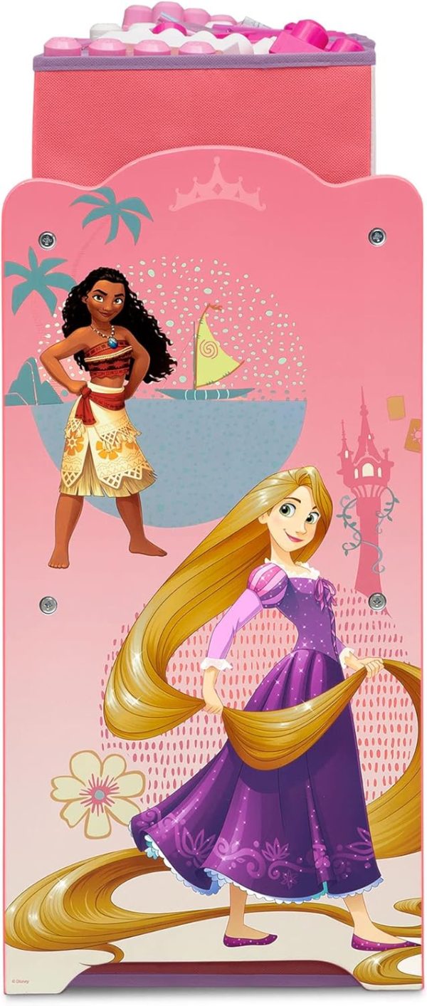 Disney Princess Toy Bin Organizer for Kids 3+-8