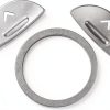 Glove Box Switch Button Covers Stainless Steel-2