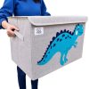 CLCROBD Polyester Toy Chest for Kids-7