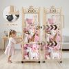 Vecxoty Wooden Stuffed Animal Storage Tower-5
