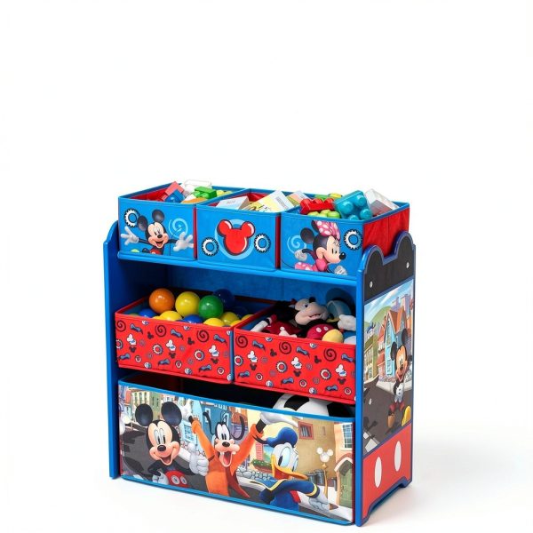 Mickey Mouse Organizer Delta Children Wood Design-2