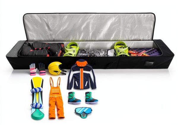 WIKAHO Padded Snowboard Bag for Travel-2