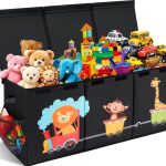 Maxuni Toy Chest Storage Fabric Dinosaur-0