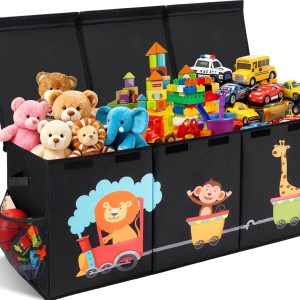Maxuni Toy Chest Storage Fabric Dinosaur-0