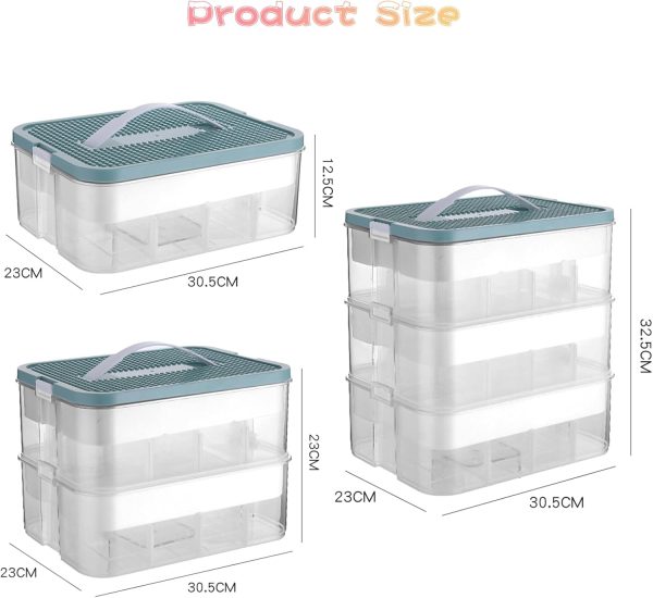 Joyingbaby Lego Storage Organizer Red 1 Layer-6