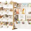 Kids Toy Organizer EXPERLAM Modern Pine Shelf-0