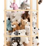 Vecxoty Wooden Stuffed Animal Storage Tower-0