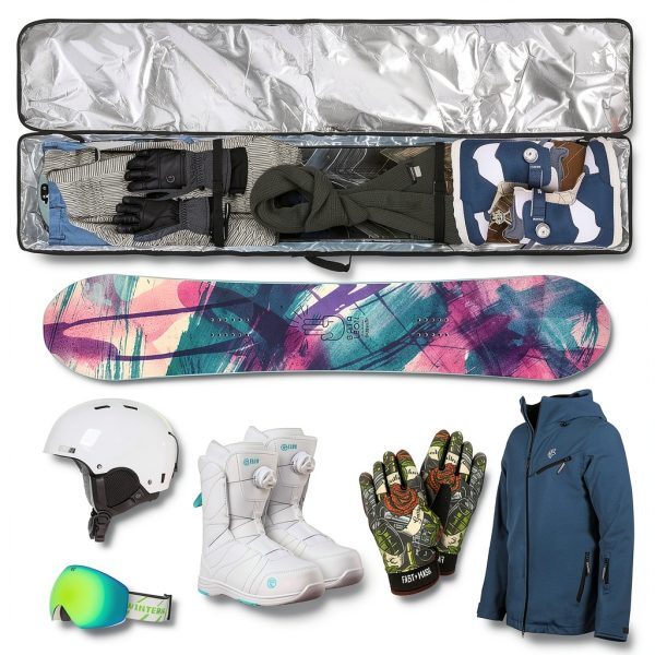 DAUSROOB Snowboard Bag Grey 164CM-3
