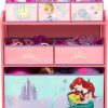 Disney Princess Toy Bin Organizer for Kids 3+-9