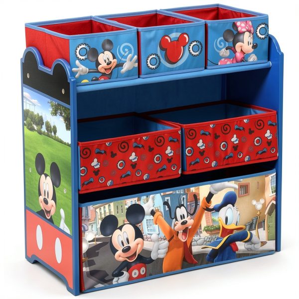 Mickey Mouse Organizer Delta Children Wood Design-10