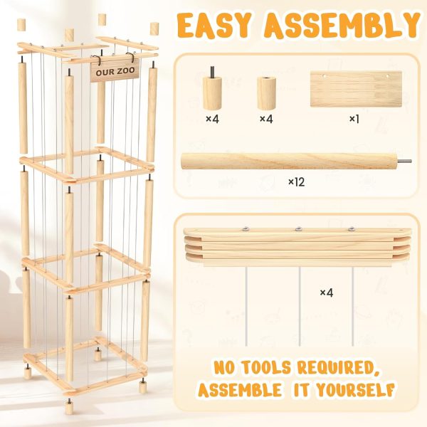Woodure Kids Storage Chests & Trunks Wooden Organizer-5