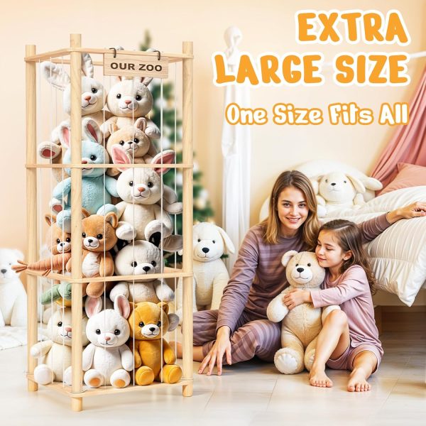 Woodure Kids Storage Chests & Trunks Wooden Organizer-4