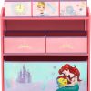 Disney Princess Toy Bin Organizer for Kids 3+-4