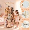 Stuffed Animal Storage LAMU Wooden Organizer Kids-2