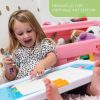 Step2 Toy Box Pink Plastic Organizer for Toddlers-5