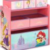 Disney Princess Toy Bin Organizer for Kids 3+-12