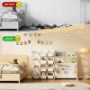 Kids Toy Organizer EXPERLAM Modern Pine Shelf-6