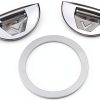 Glove Box Switch Button Covers Stainless Steel-3