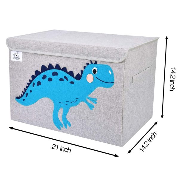 CLCROBD Polyester Toy Chest for Kids-2