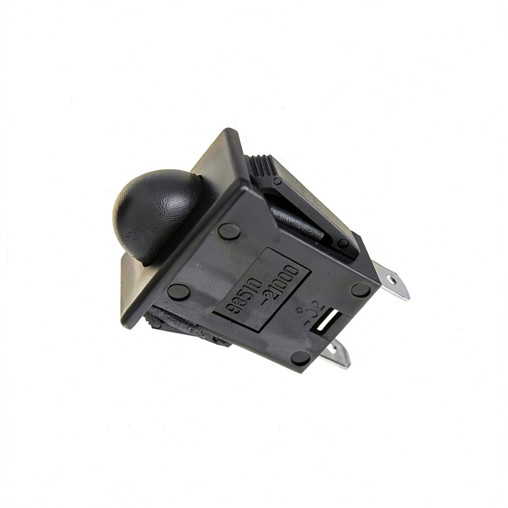 Installing Hyundai glove box switch inside a vehicle interior