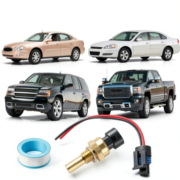 Retepif Metal Coolant Temperature Sensor for Chevy Impala-5