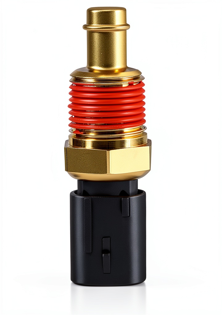HAOBO coolant temperature sensor installed in a Dodge engine