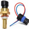 OSKYUO Engine Coolant Temperature Sensor 213-4514 Brass Flange Mount-2