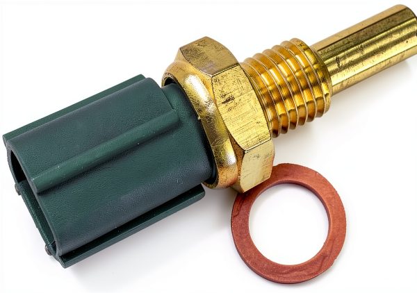 Engine Coolant Temperature Sensor WEITARI D583SW Chrome Metal Mount-2