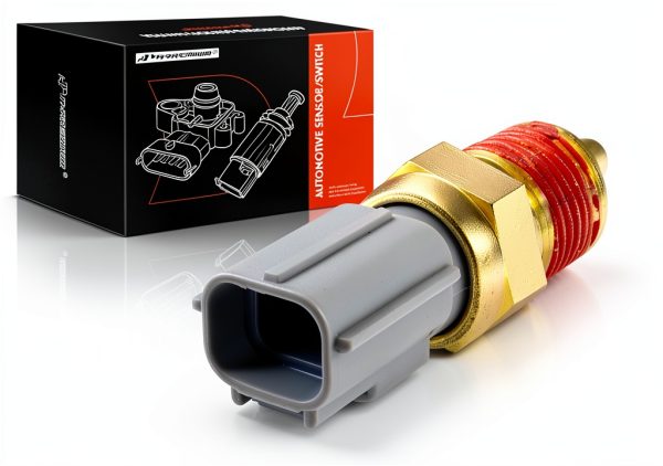 Engine Coolant Temperature Sensor A-Premium F5AZ12A648AB 12V-0
