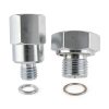 LS Oil Pressure & Coolant Adapter Larlansz Aluminum M16/M12 NPT-0