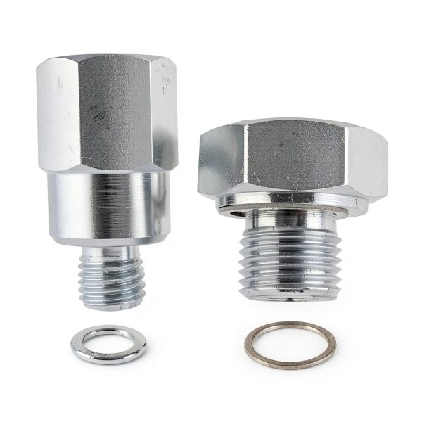 LS Oil Pressure & Coolant Adapter Larlansz Aluminum M16/M12 NPT-0