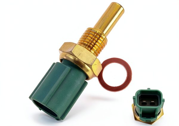 Engine Coolant Temperature Sensor WEITARI D583SW Chrome Metal Mount-0