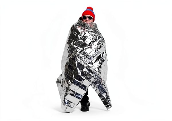 6 Pack Emergency Mylar Blanket, Emergency Blanket Space Blanket Survival Rescue Insulating Reflective foil kit Outdoors Hiking Camping Blanket Perfect for Outdoors, Hiking, Camping Survival-4