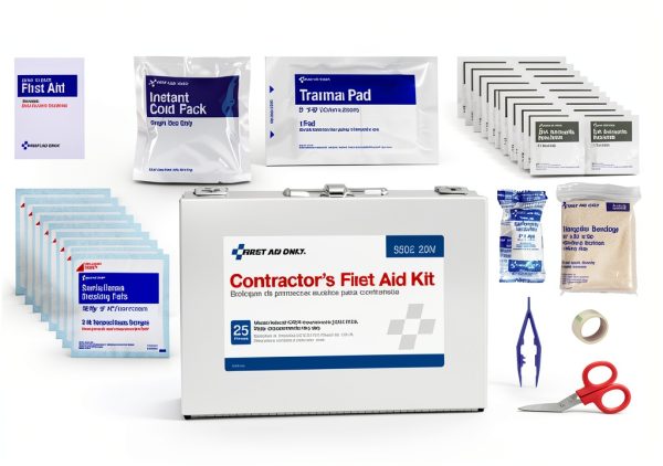 First Aid Only Contractor First Aid Kit 25 Person 178 Pieces-2