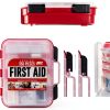 First Aid Kit M2 BASICS 350 Piece Emergency Dual Layer Hard Case OSHA-3