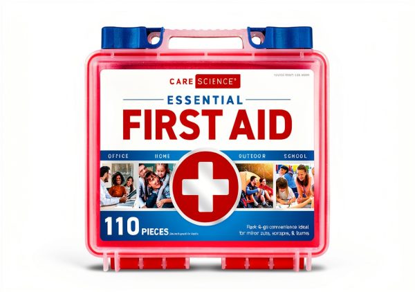 Care Science First Aid Kit 110-Piece Set for Travel & Home-0