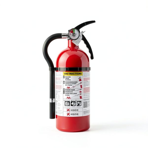 Kidde Fire Extinguisher 2A10BC Red Home Use Aluminum Construction-8