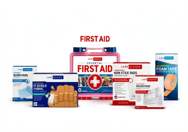 Care Science First Aid Kit 110-Piece Set for Travel & Home-5