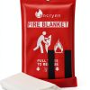 Emergency Fire Blanket Lancryen 40x40 Red 1 Pack Fiberglass-0