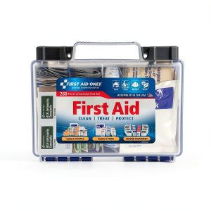 First Aid Only 91248 OSHA-Compliant First Aid Kit, All-Purpose 50-Person Emergency First Aid Kit for Business, Worksite, Home, and Car, 260 Pieces-0