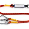 Safety Harness TRSMIMA Full Body Roofing Harness with Shock Lanyard-2