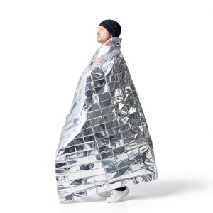 Emergency Mylar Thermal Blankets,Space Blanket Survival kit Camping Blanket, Perfect for Outdoors, Hiking, Survival, Bug Out Bag,Marathons or First Aid-0