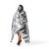 6 Pack Emergency Mylar Blanket, Emergency Blanket Space Blanket Survival Rescue Insulating Reflective foil kit Outdoors Hiking Camping Blanket Perfect for Outdoors, Hiking, Camping Survival-3