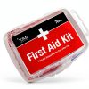 First Aid Kit 76-Piece Portable Water-Resistant Case by HealthSmart-0