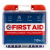 First Aid Kit 110 pc by Be Smart Get Prepared Case with 100 Items-0
