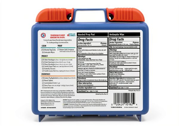 First Aid Kit 110 pc by Be Smart Get Prepared Case with 100 Items-2